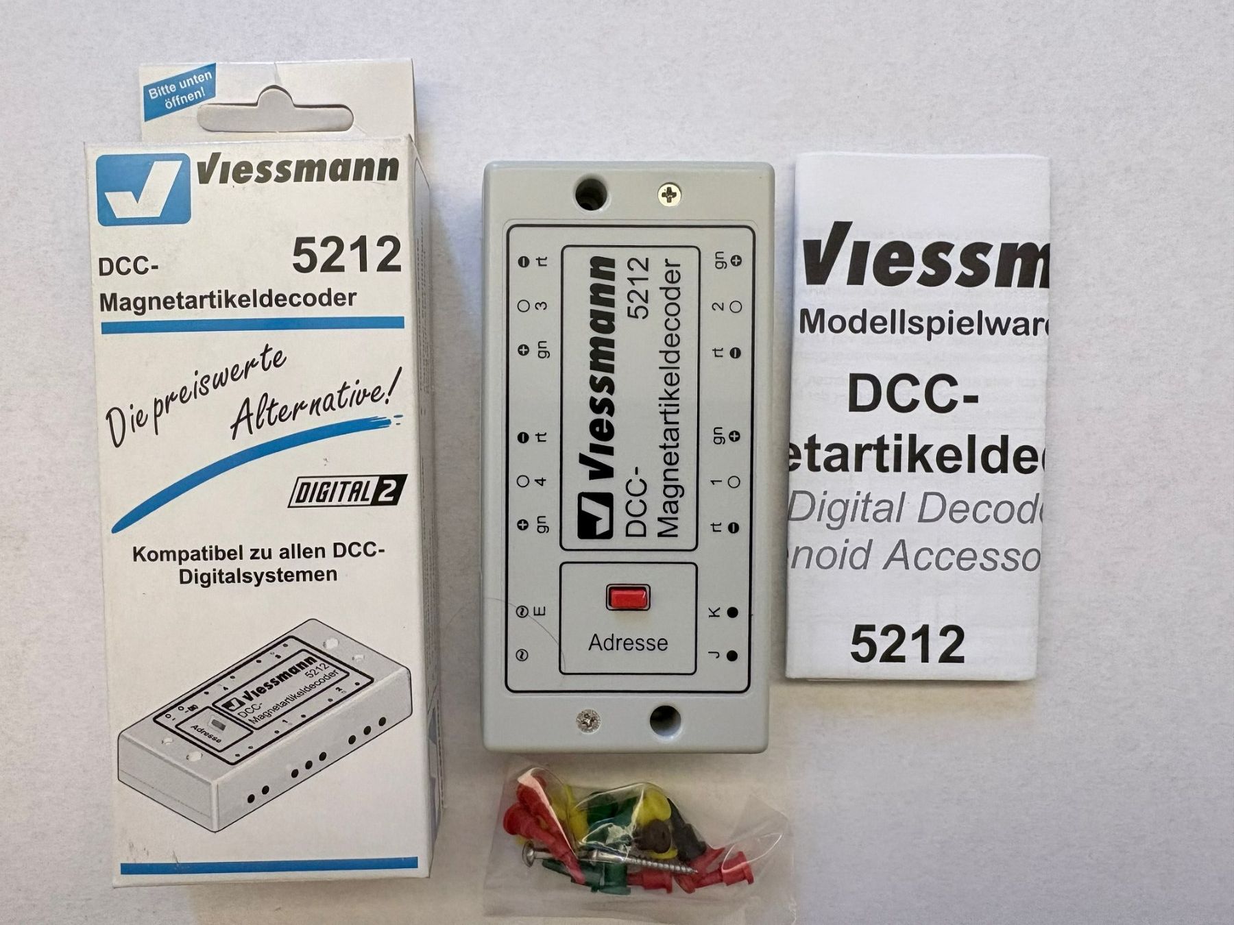 Viessmann Modellini di ferrovie: Viessmann 5212, decoder DCC, nuovo. – Nuovo e nell'imballaggio originale da Chiasso venduto da Lorenzo59 3
