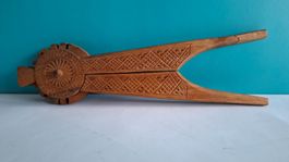 Antiker Haselnussknacker, Handarbeit, vintage Stil, Rarität