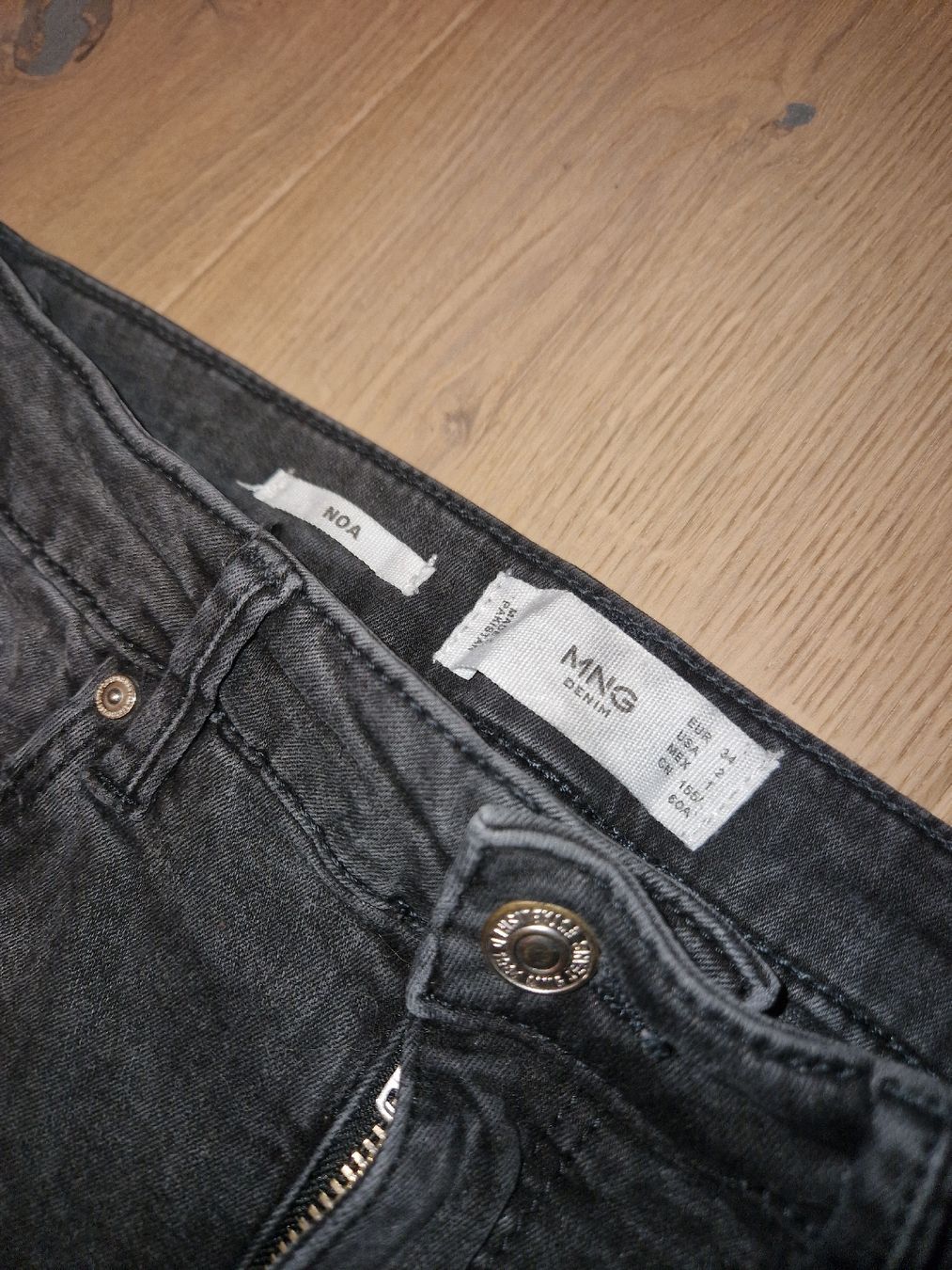 Jeans: Schwarz/graue Skinny Jeans Gr. 34 – Gebraucht aus Mellingen von BiBi.16 1