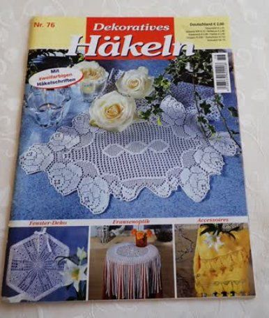 Riviste & Magazine: Dekoratives Häkeln – Usato da Frauenfeld venduto da SCHATZtruhe_369