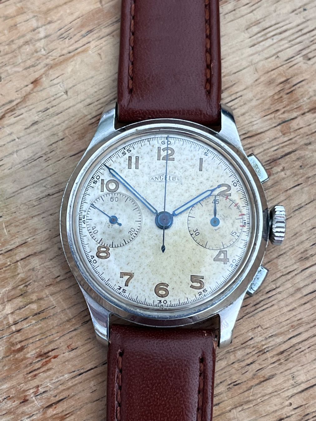 Angelus Orologi: Angelus Chronograph – Usato da steffisburg venduto da chinchilla3