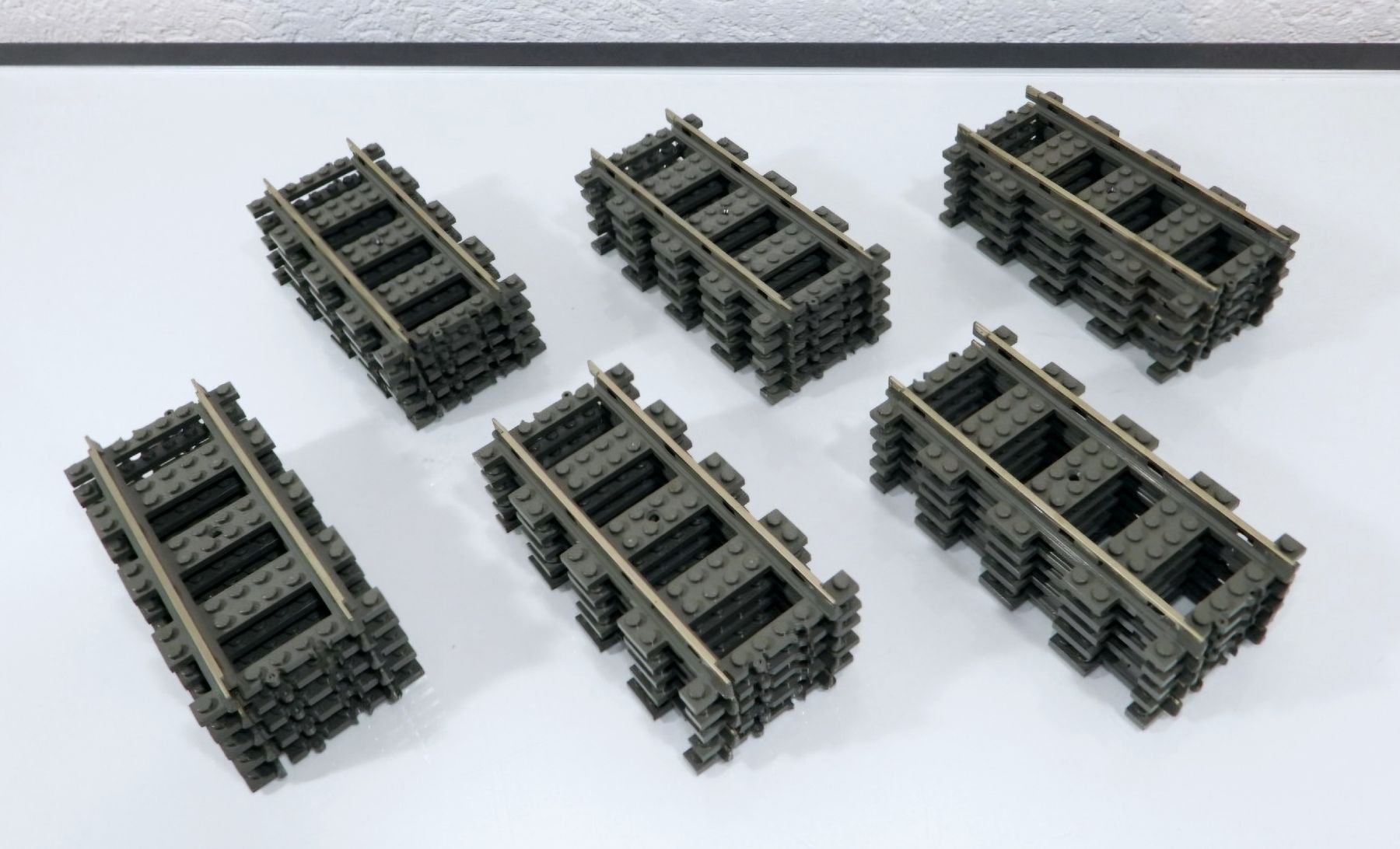 Lego Baukästen: LEGO 9 VOLT EISENBAHN 30 STÜCK GERADE SCHIENEN – Gebraucht aus Turbenthal von Ddanuh 5