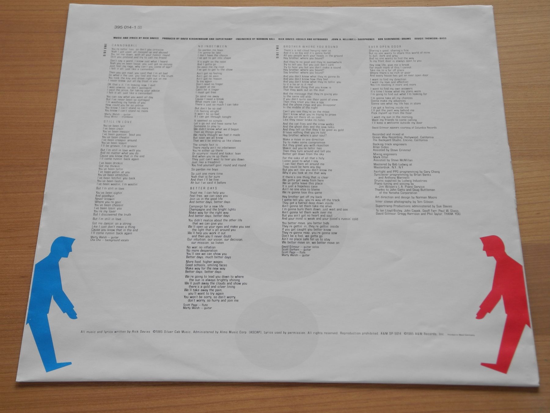 Dischi in vinile: SUPERTRAMP: BROTHER WHERE YOU BOUND - A&M – Nuovo (secondo la descrizione) da Fahrwangen venduto da Swirl2 5