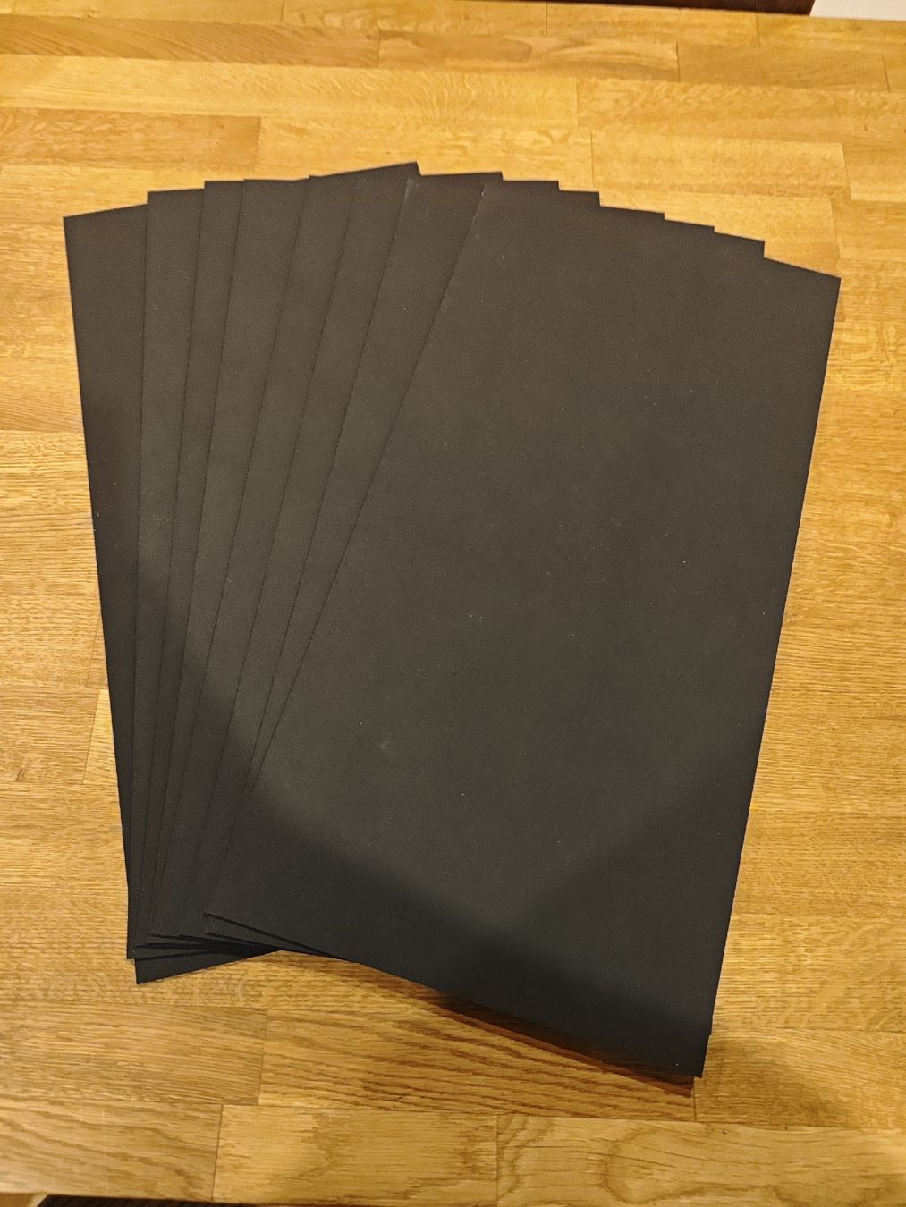 Piatti di portata: Kydex Platten 2mm 300x600 schwarz – Usato da Wittenbach venduto da stefange