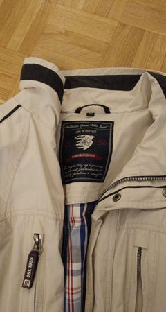 Veste homme Authentic Casual Wear beige taille 52