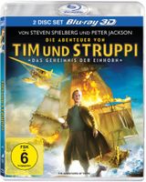 Die Abenteuer von Tim & Struppi (Blu-Ray 3D + Blu-Ray) NEU!!