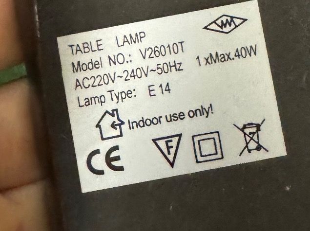Lampen: Lampe de bureau circulaire V26010T – Gebraucht aus Lausanne von artnouveau04 3
