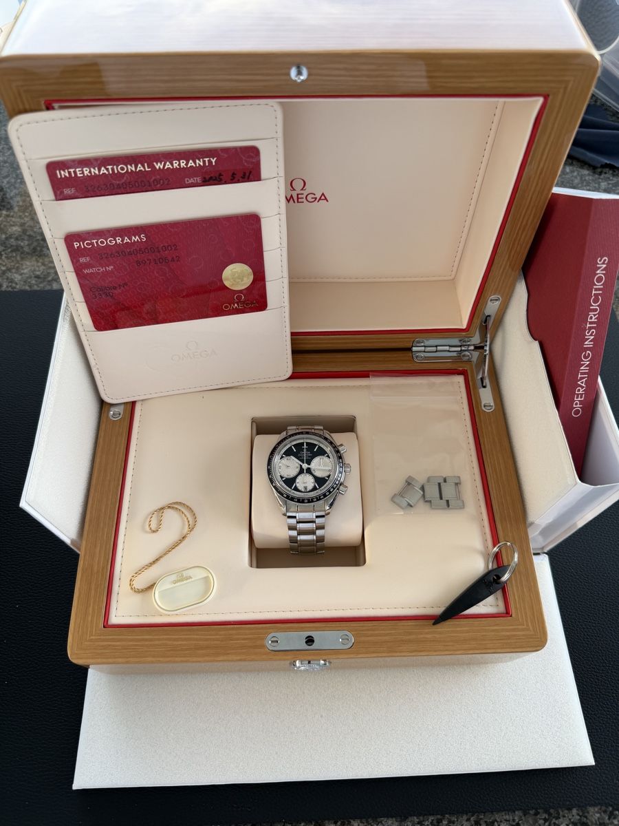 Omega Uhren: Omega Speedmastee Racing Fullset – Gebraucht aus Rossrüti von MarktKompass 7