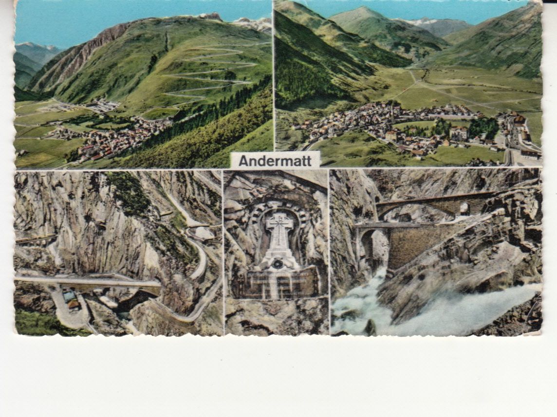 Cartes postales: Andermatt 1959 – D'occasion à Bürglen TG par StampGraf