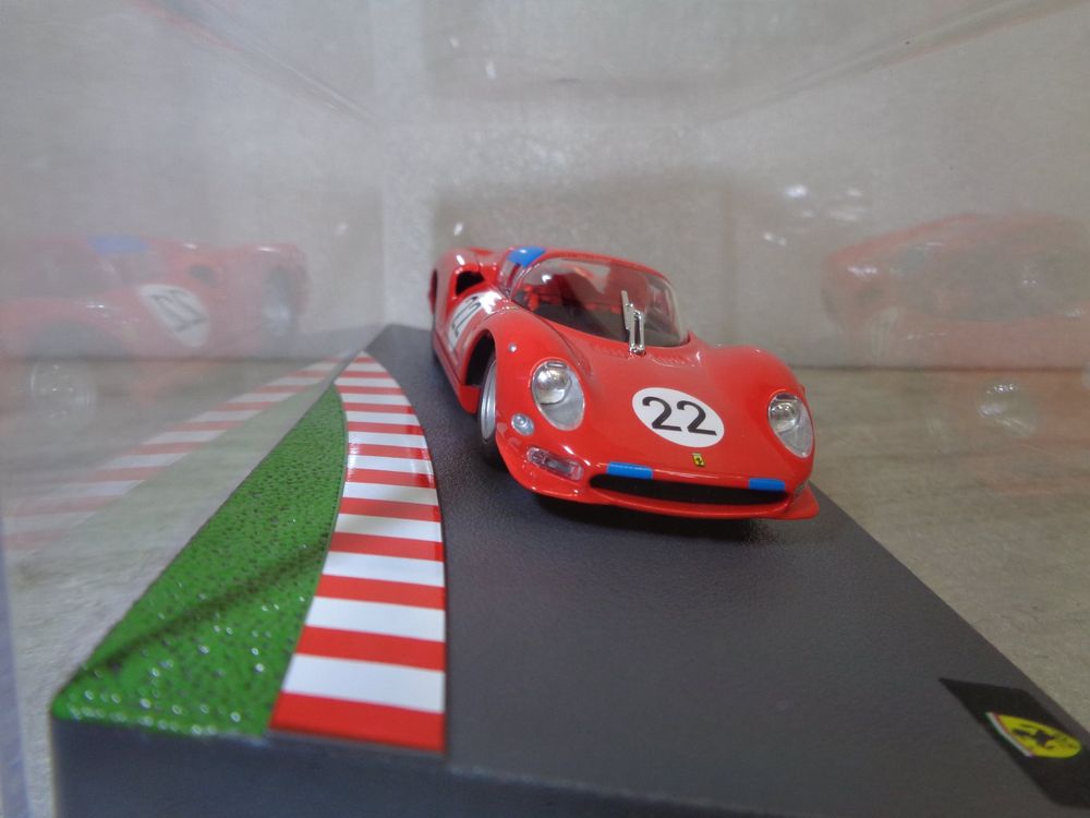 Altaya 1/43 Ferrari 275P N°22 - 24H Du Mans 1965 - Bandini/Biscaldi - Modèle Diecast PE020