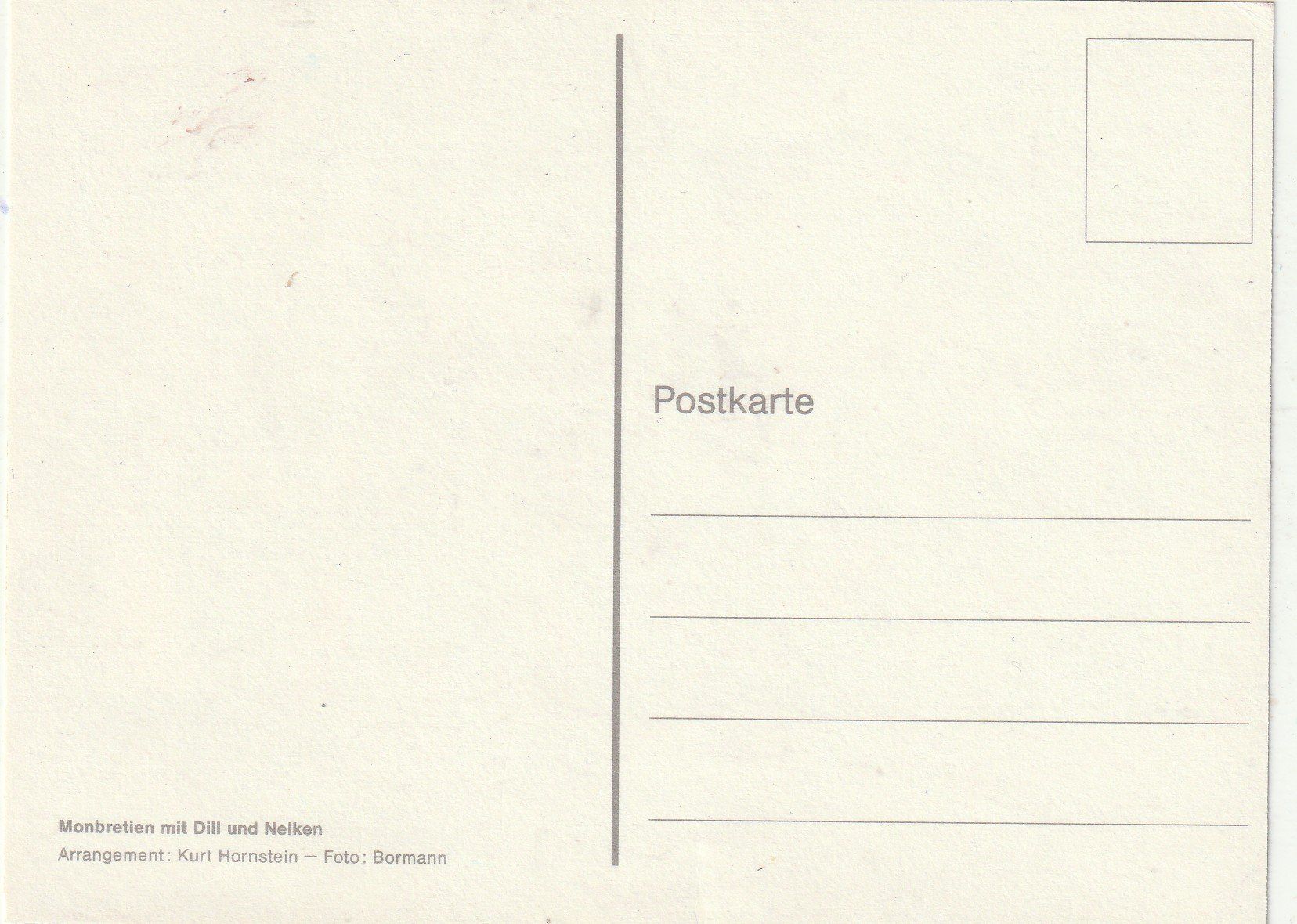 Cartoline postali: Blumenkarte – Usato da Lumbrein venduto da made02 1