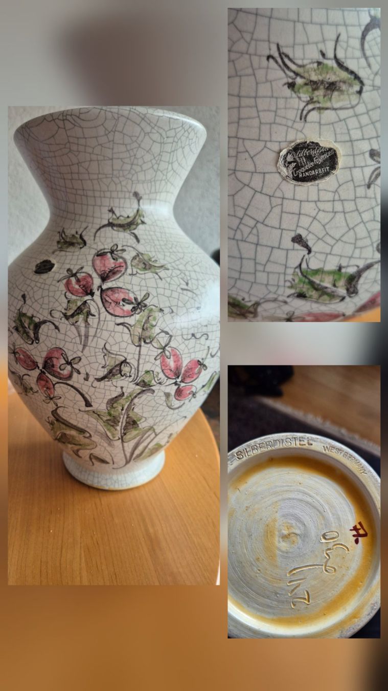 Vasi & Recipienti: Silberdistel Keramik Vase 303/24 – Usato da Villnachern venduto da jas_8z6x