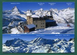 Gornergrat Kulmhotel, ob Zermatt, Matterhorn, 2015, gelaufen