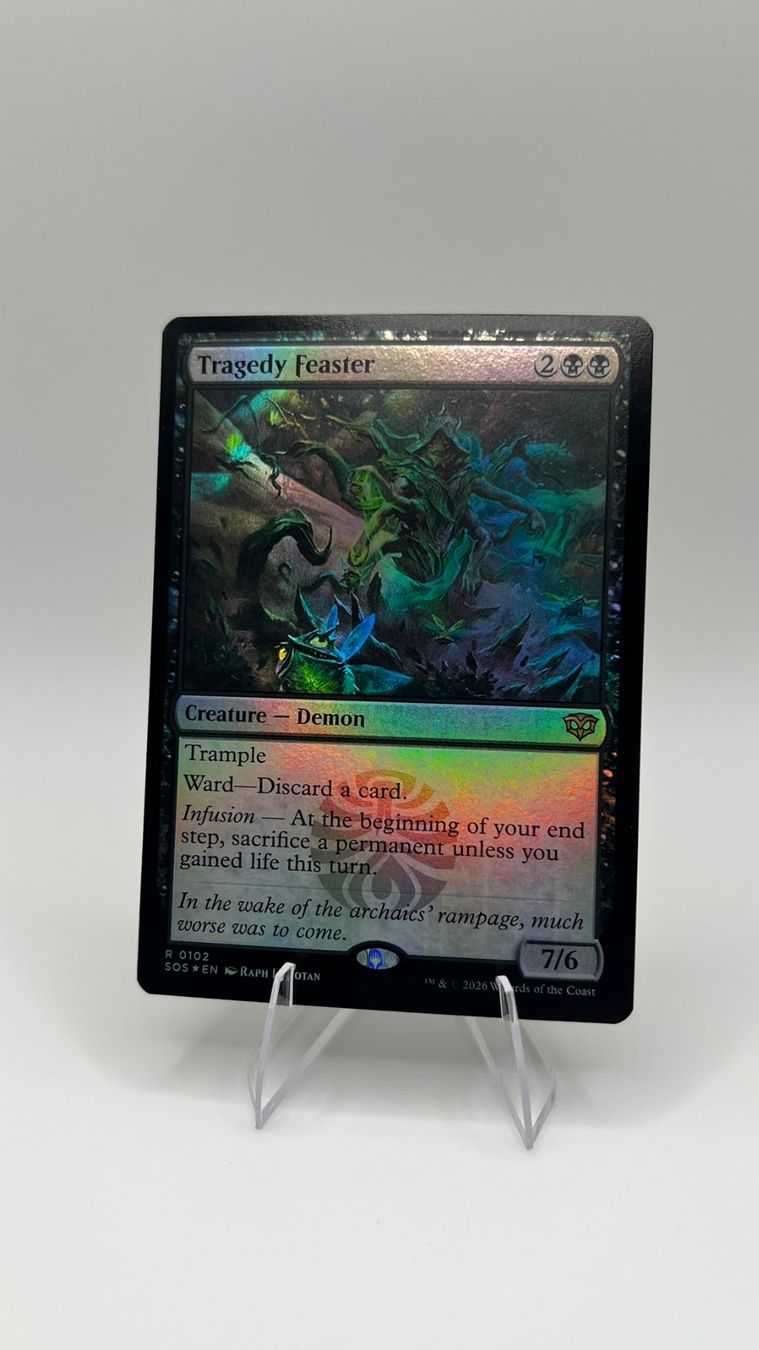 Magic The Gathering Carte collezionabili: Tragedy Feaster Foil – Nuovo (secondo la descrizione) da Wilen b. Wollerau venduto da GarruksShop