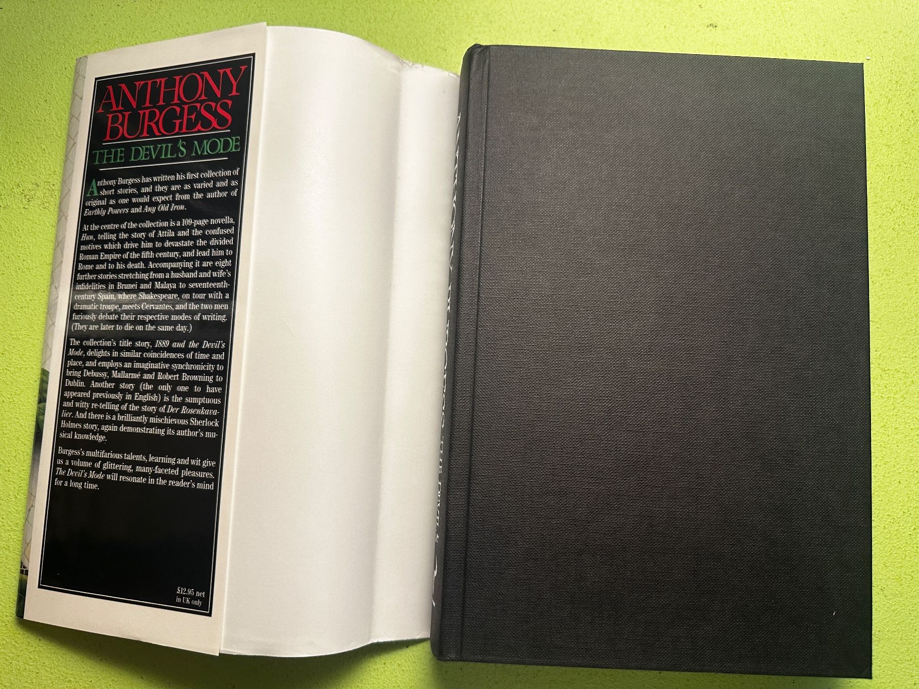 Libri: Anthony Burgess: The Devil's Mode – Usato da Zürich venduto da allp 1