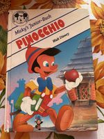 Walt Disney Micky Junior Buch Pinocchio, Top Zustand!
