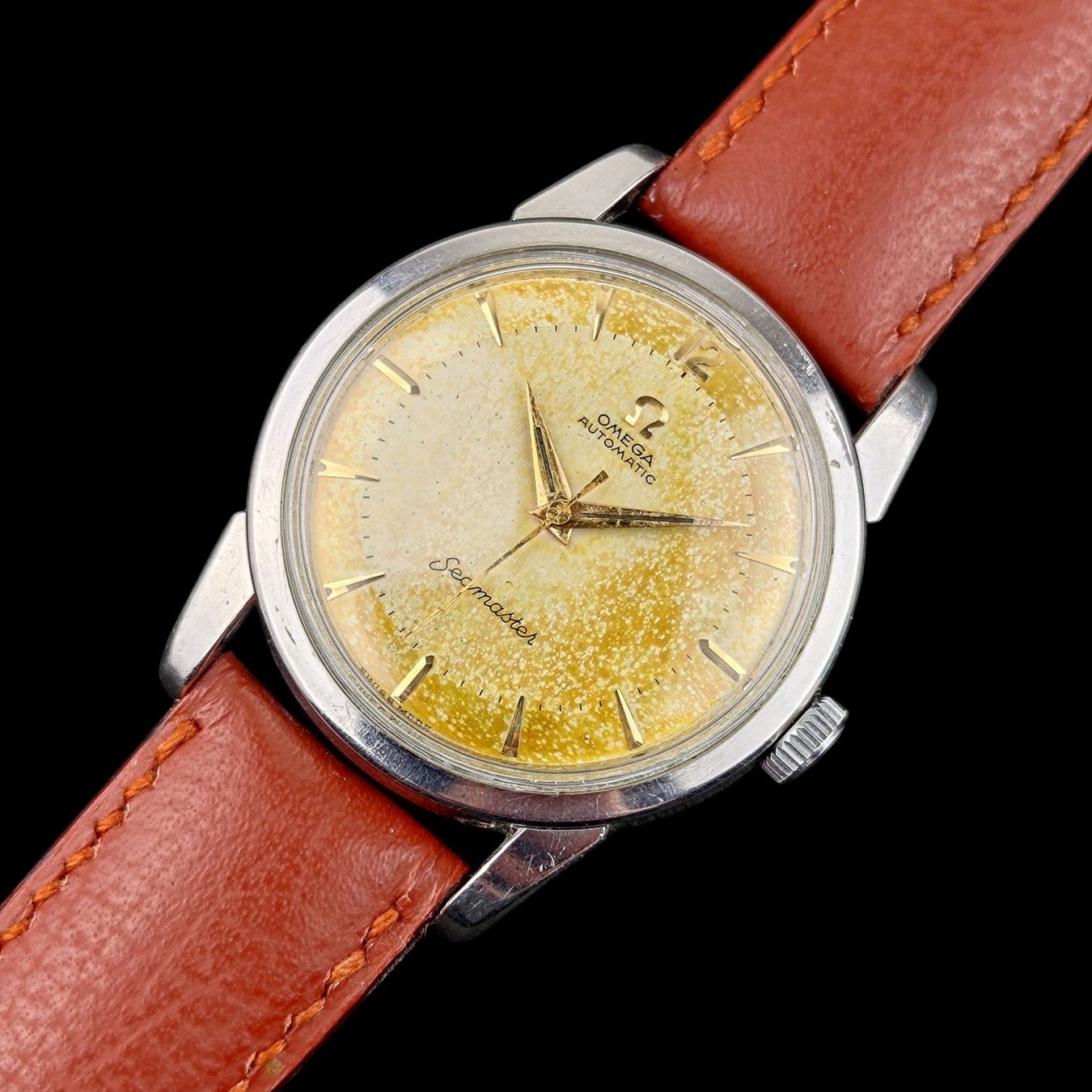 Omega Orologi: Omega Seamaster Automatic "bumper" de 1954 2767-9 SC Révisée – Usato da Ollon VS venduto da Astiegan 3