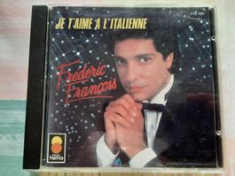 Cd Frédéric François - Je t'aime à l'italienne