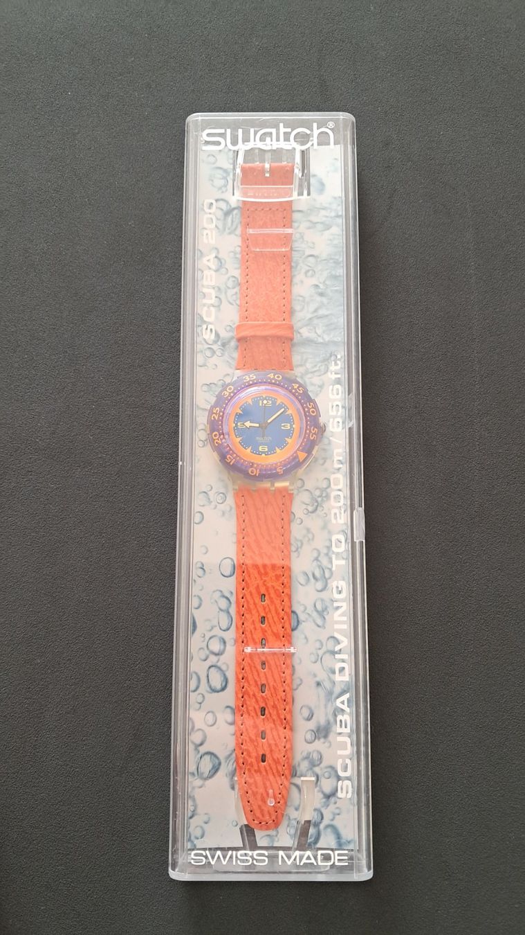Swatch Orologi: Swatch Scuba Diving To 200m #4 – Nuovo e nell'imballaggio originale da Lufingen venduto da E-Auktion