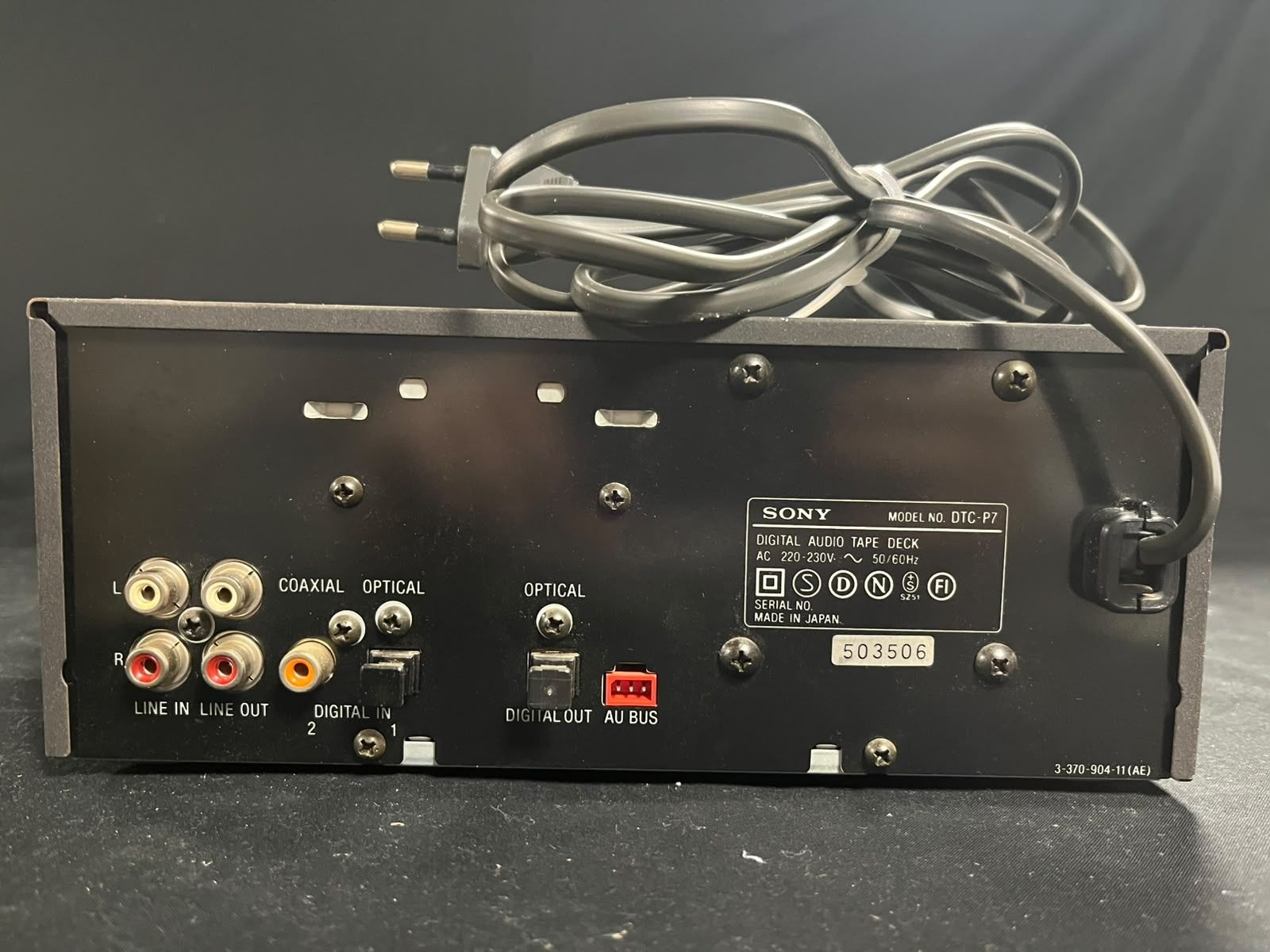 Sony Sistemi audio & multimediali: Sony DTC-P7 DAT-Recorder – Usato da Wettingen venduto da Nadja_Cri 2