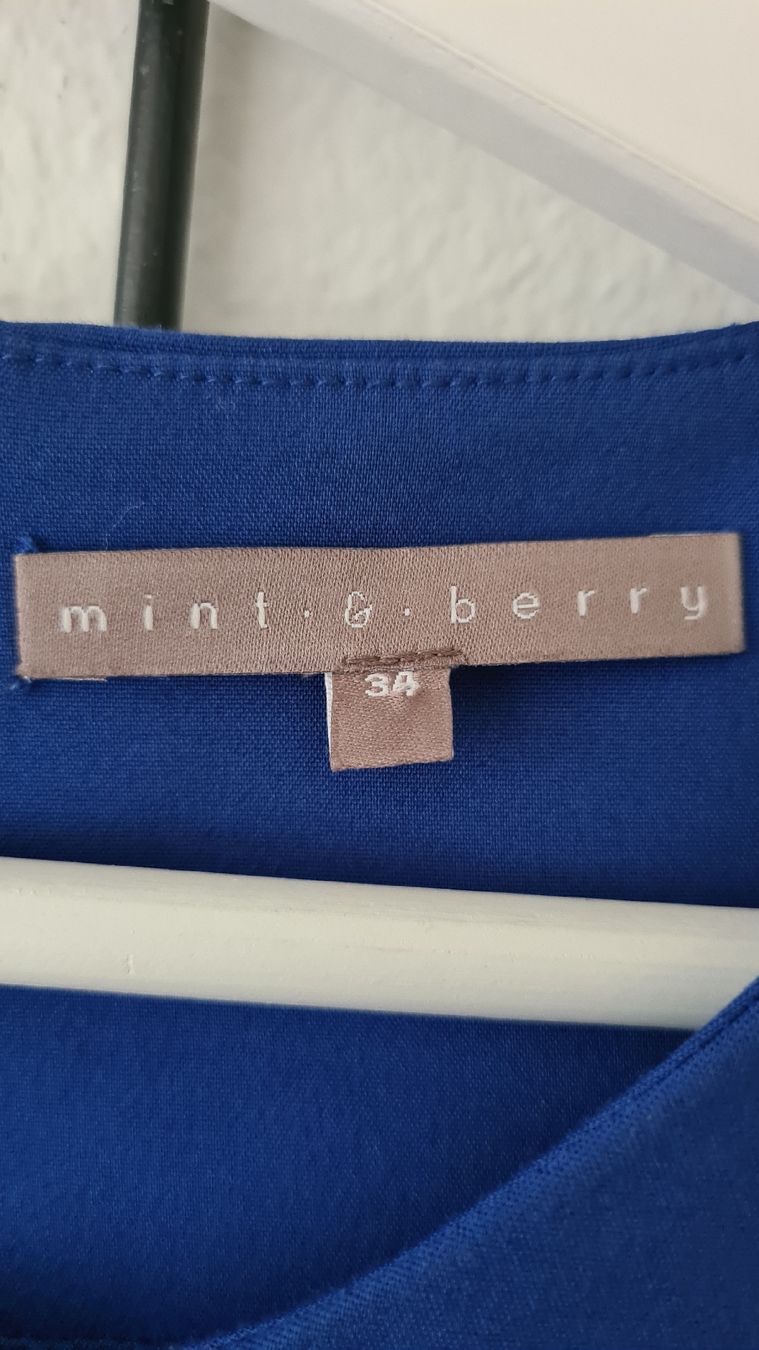 Mint & Berry Vestiti: Mint&Berry Kleid, Gr.XS  34, Blau – Nuovo (secondo la descrizione) da KRIENS venduto da Franzy_Blond10 2