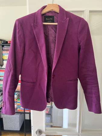 Massimo Dutti lila Blazer