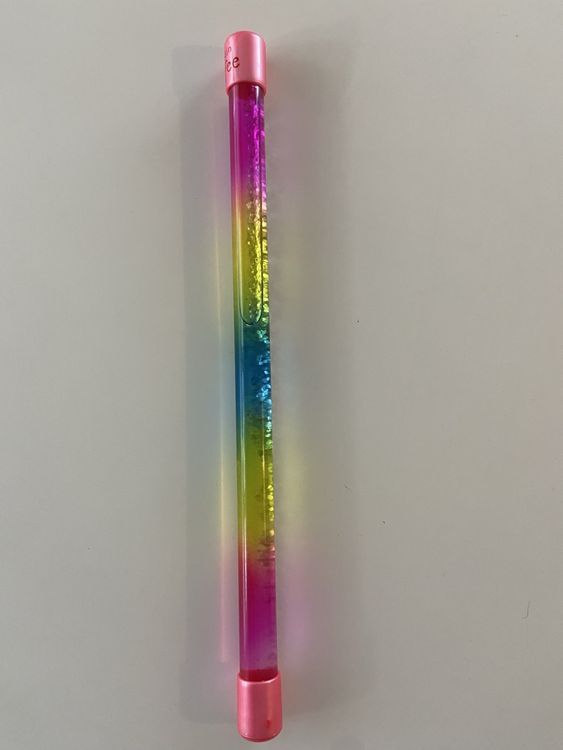 2 Glitzer-Zauberstäbe Für Kinder - Magische Requisite Für Prinzessinnen & Zauberer, 32 Cm Lang In Rosa