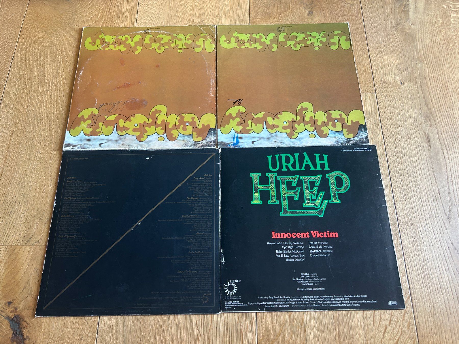 Dischi in vinile: LP Sammlung Uriah Heep, 4 LPs – Usato da Steinach venduto da Jaguare1961 1