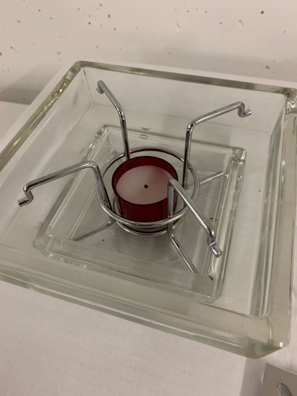 Elettrodomestici da cucina: Praktischer Glas Tellerwärmer / Rechaud – Nuovo (secondo la descrizione) da Erlenbach ZH venduto da Ritschly 1