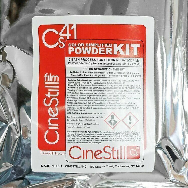 Laboratorio & Camera oscura: CINESTILL FARBVERARBEITUNGS-STARTER-KIT – Usato da Halden venduto da TopFoto 2