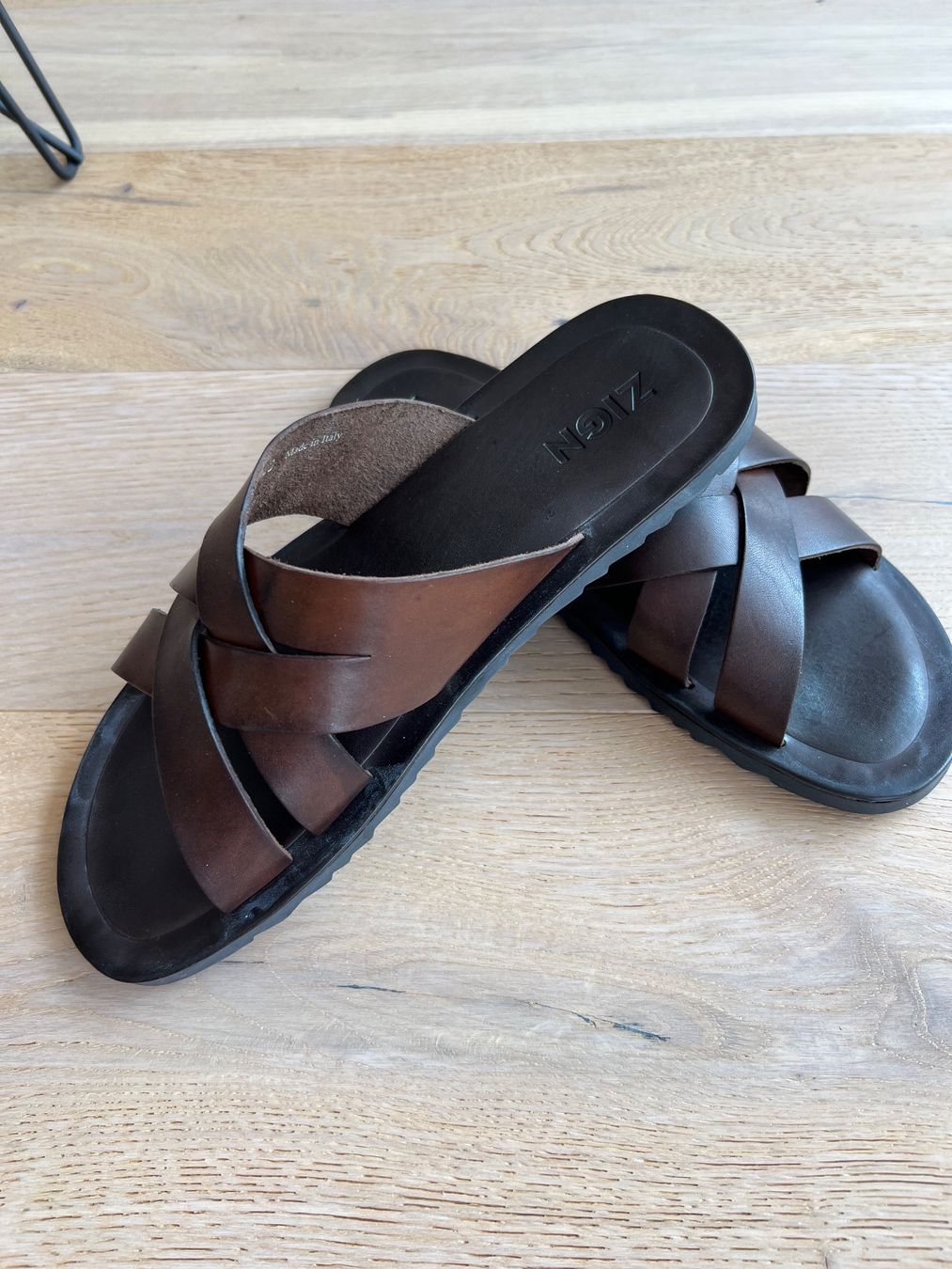 Scarpe da uomo: Lederslipper braun von ZIGN Gr. 43 – Nuovo (secondo la descrizione) da Meilen venduto da Masupilamy 1