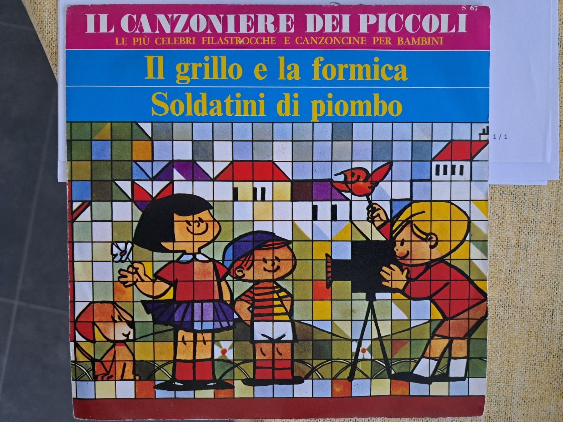 Schallplatten: Il Grillo E La Formica / Soldatini Di Piombo (7") – Gebraucht aus Genestrerio von TheMad