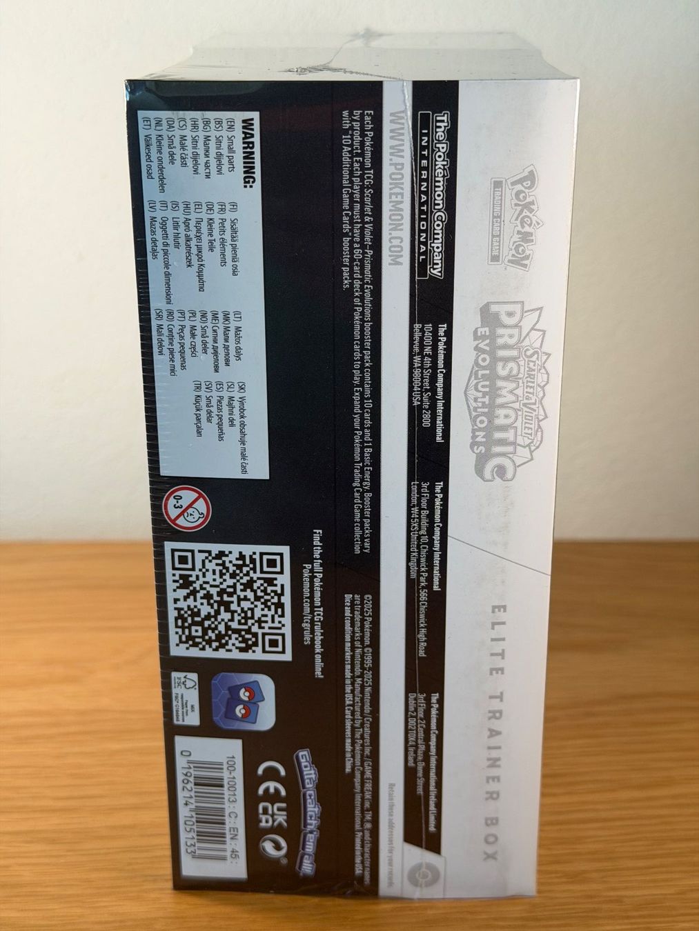 Pokémon Carte collezionabili: Pokémon Prismatic Evolutions Elite Trainer Box (ETB) EN – Nuovo e nell'imballaggio originale da Montagny-Yverdon venduto da For1 5