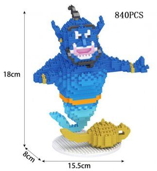 Nanoblock Kit di costruzioni: 7096A Lboyu - Genie – Nuovo e nell'imballaggio originale da Hochdorf venduto da ruest-online