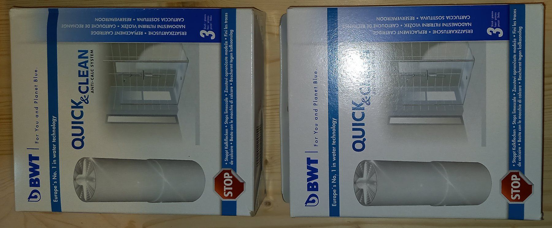 Installations sanitaires: Quick & Clean Antikalk-Filtersystem   3 Filterkartuschen NEU – D'occasion à Matten b. Interl par Tbsound