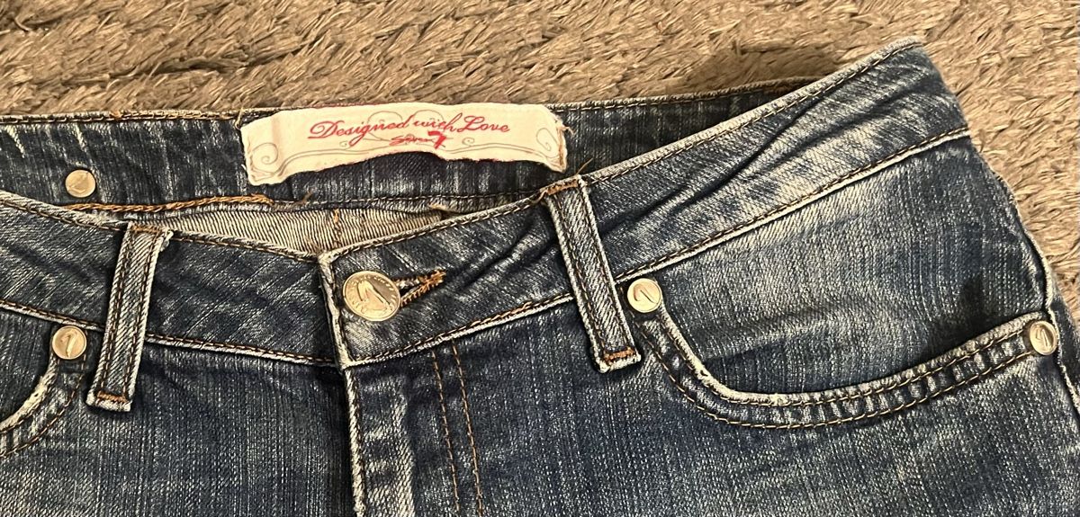 Jeans: Seven7 Jeans Gr. 26 mit Strass – Usato da Kilchberg ZH venduto da SyFo286 2