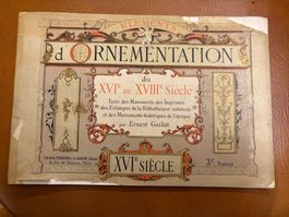Buch - Elements d'Ornementation XVIe au XVIIIe Siecle