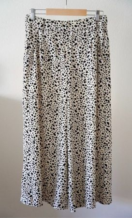 Zara Hose Sommer Muster, Gr. S, weiter Schnitt, Culotte