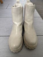 Trendige Winter Boots in Beige, Grösse 37 wie NEU!