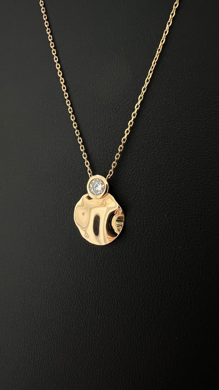 Catenine: Vergoldete Halskette – Usato da Versoix venduto da thejewelryclub