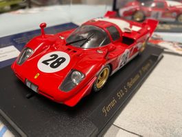 Ferrari 512 S Berlinetta Daytona 70 FLY SlotcaR 1:32 Neu