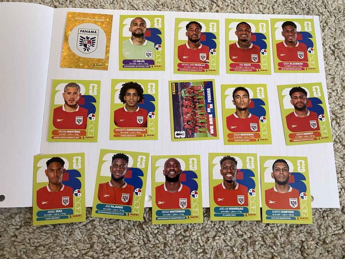 Panini Carte collezionabili: Panini FIFA World Cup 2026: Panama – Nuovo (secondo la descrizione) da Arbon venduto da arminnnn