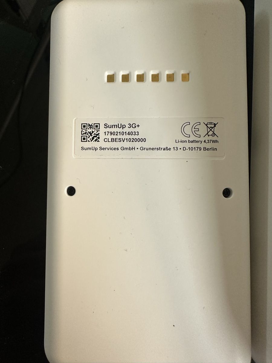 Sumup Caisses enregistreuses: SumUp 3G+ Terminal – D'occasion à Luzern par FrankGroebel 3
