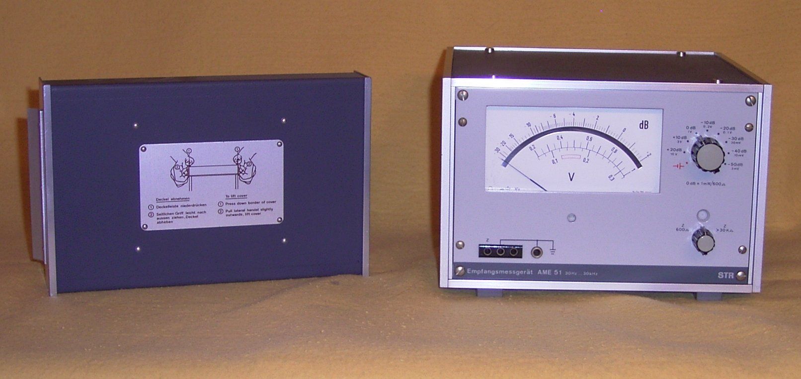 Misurare: NF-Millivoltmeter / Empfangsmessgerät STR AME 51 Geprüft – Usato da Steinmaur venduto da techcollector 3