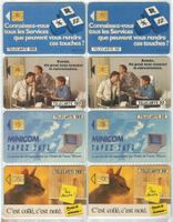 8 Telefonkarten Frankreich