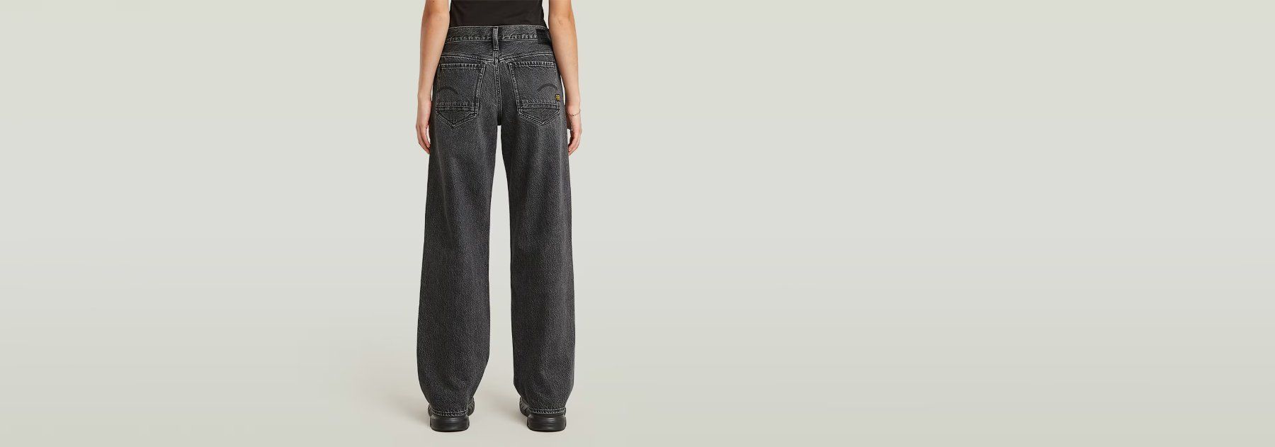Jeans: G-Star - Judee - 28/30 - Grau/Schwarz – Usato da Widnau venduto da sareena 1