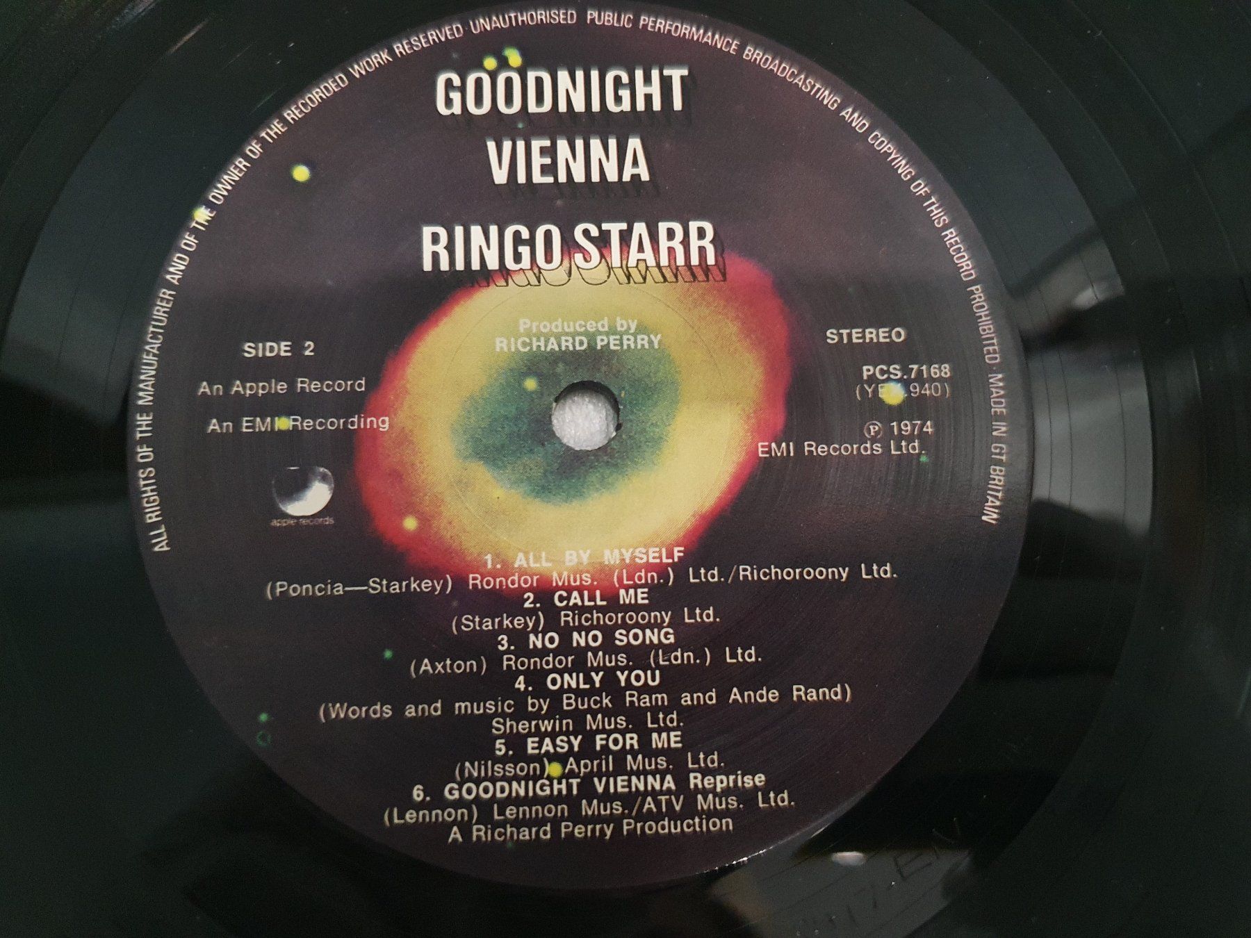 Schallplatten: Ringo Starr – Goodnight Vienna – Gebraucht aus Uster von Vinyl-Leidenschaft 6