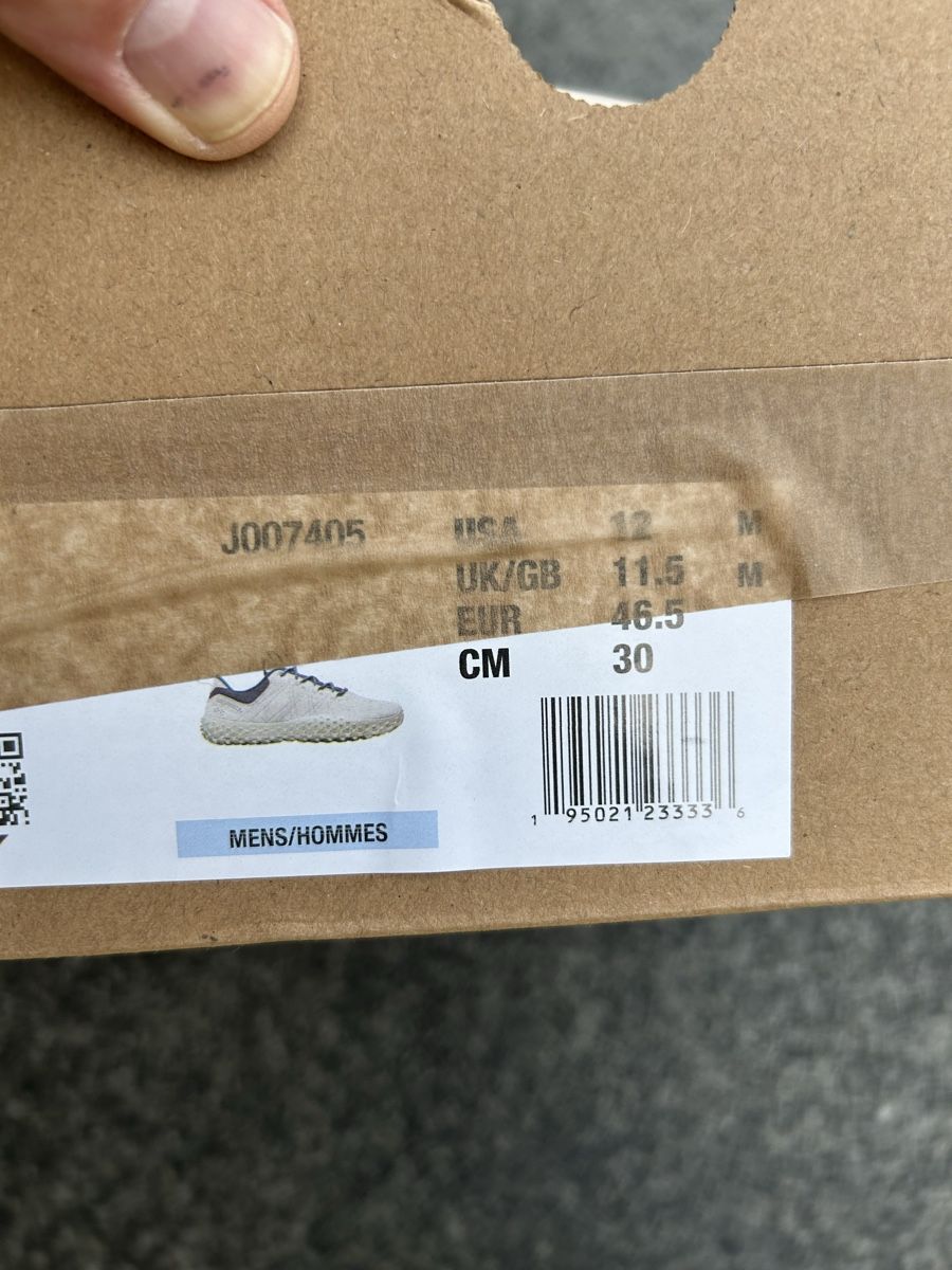 Merrell Scarpe da uomo: Merrell Wrapt Schuhe Grösse 46.5 beige leicht gebraucht – Nuovo e nell'imballaggio originale da Uznach venduto da Snowstorm33 6