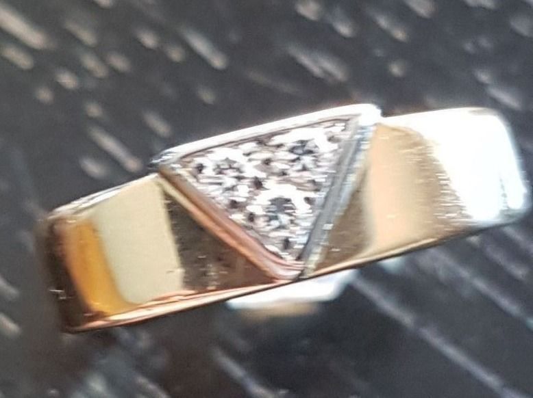 Anelli: Edler Brillantring 750 / 18 Karat Gold – Nuovo (secondo la descrizione) da Unterägeri venduto da Altgoldschmuck 6