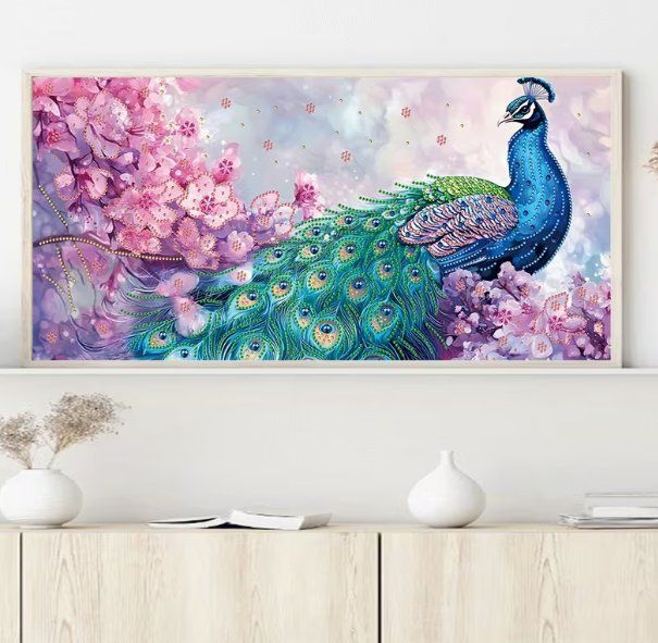 Kits de loisir créatif: Diamond Painting Pfau – Neuf avec emballage d'origine à Obergösgen par Diamond-Painting 3